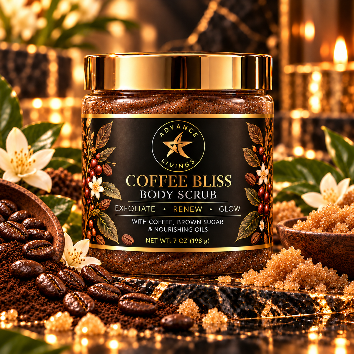 Advance Livings Coffee Bliss Body Scrub