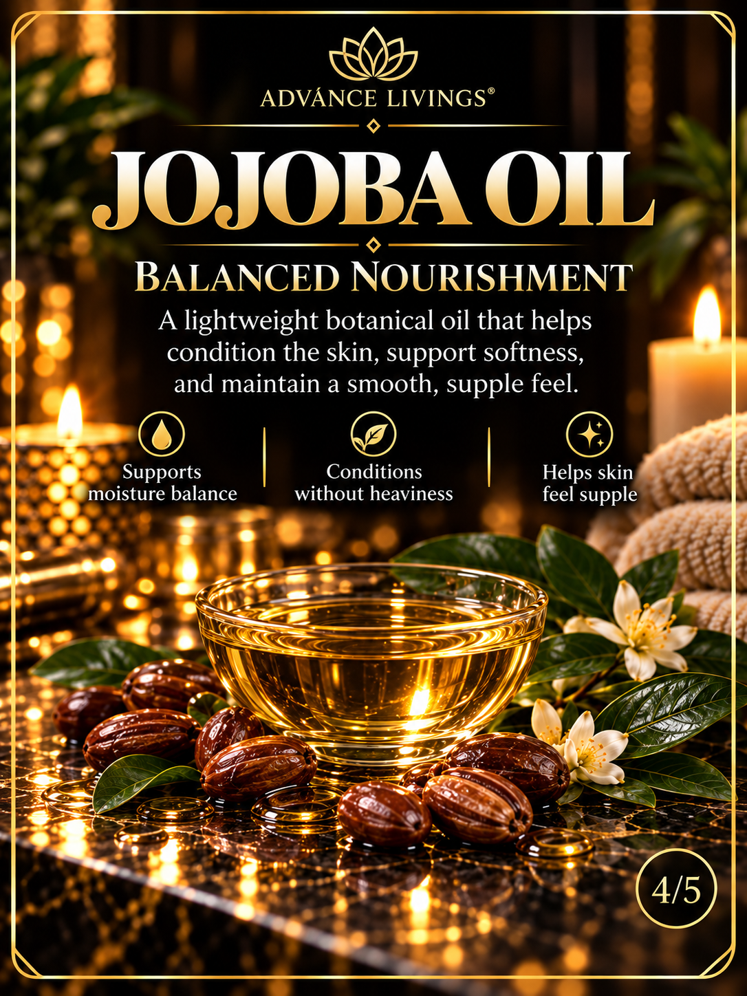 Jojoba oil benefits in Coffee Bliss Body Scrub