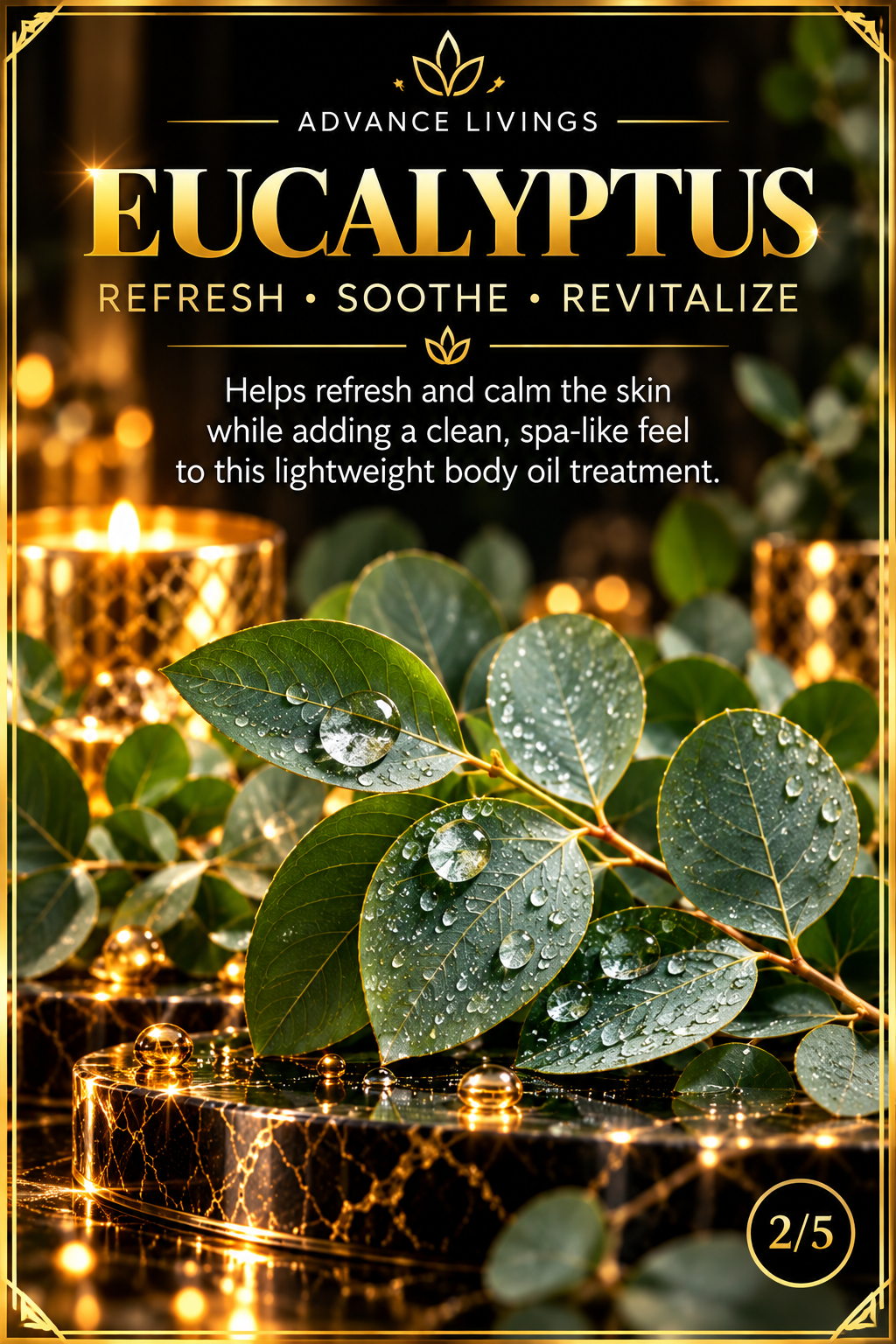 Eucalyptus benefits in Eucalyptus Mint Body Oil