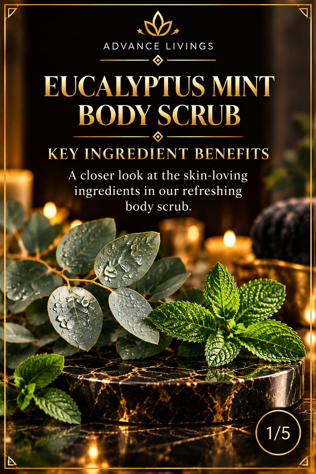 Eucalyptus Mint Body Scrub key ingredient benefits