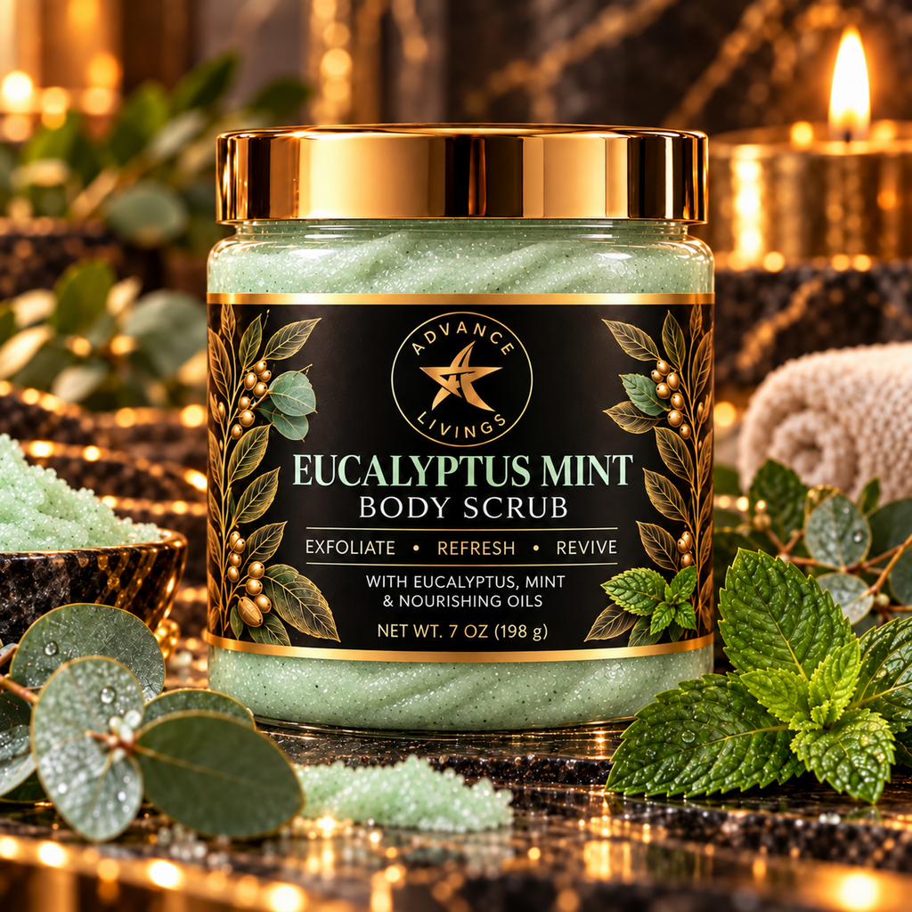 Advance Livings Eucalyptus Mint Body Scrub