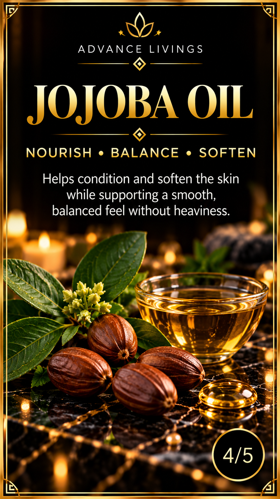 Jojoba oil benefits in Eucalyptus Mint Body Scrub