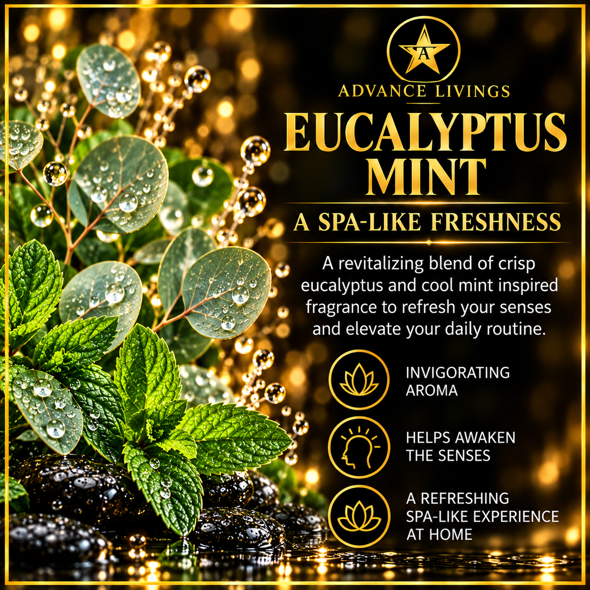 Eucalyptus Mint Body Wash spa-like freshness benefits