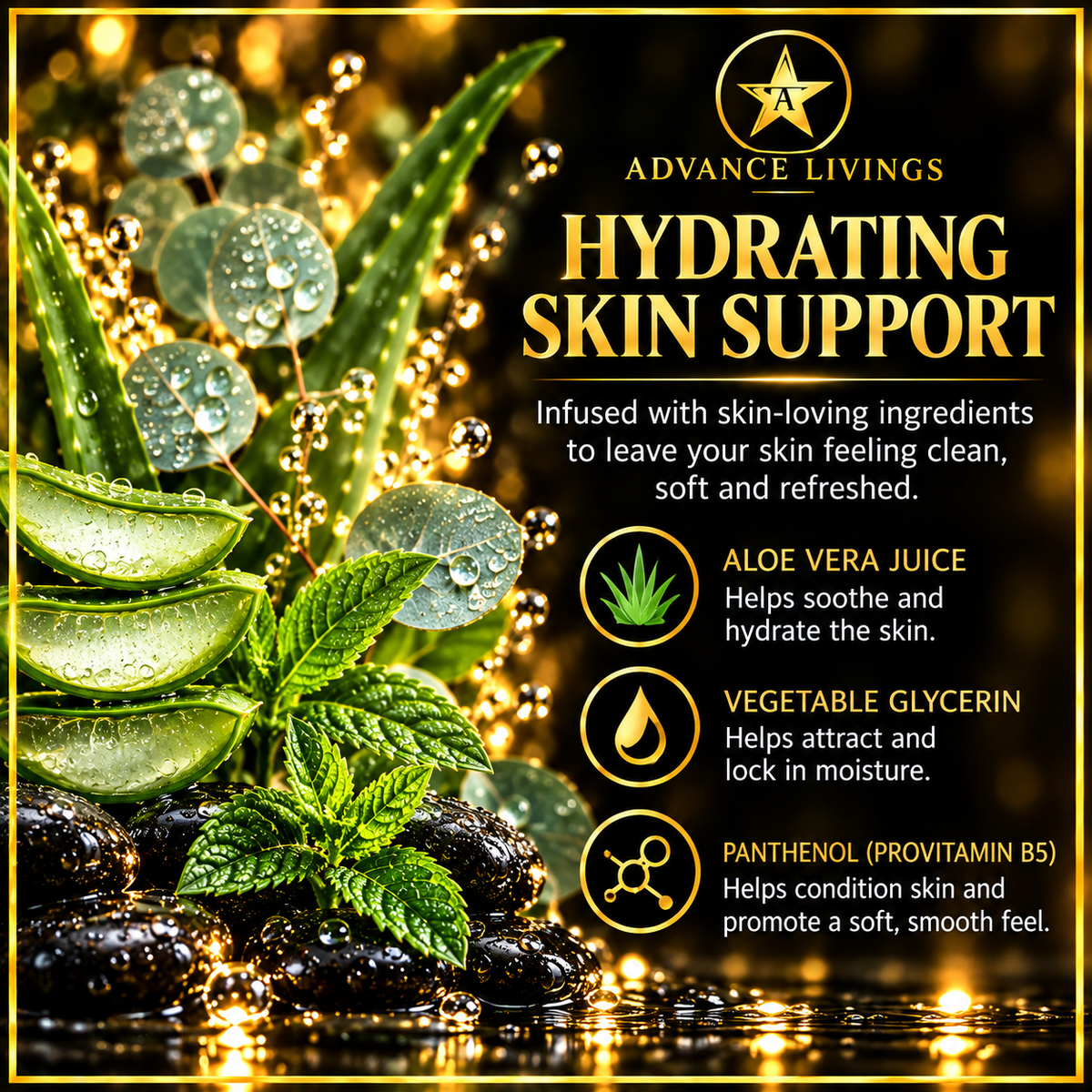 Eucalyptus Mint Body Wash hydrating skin support