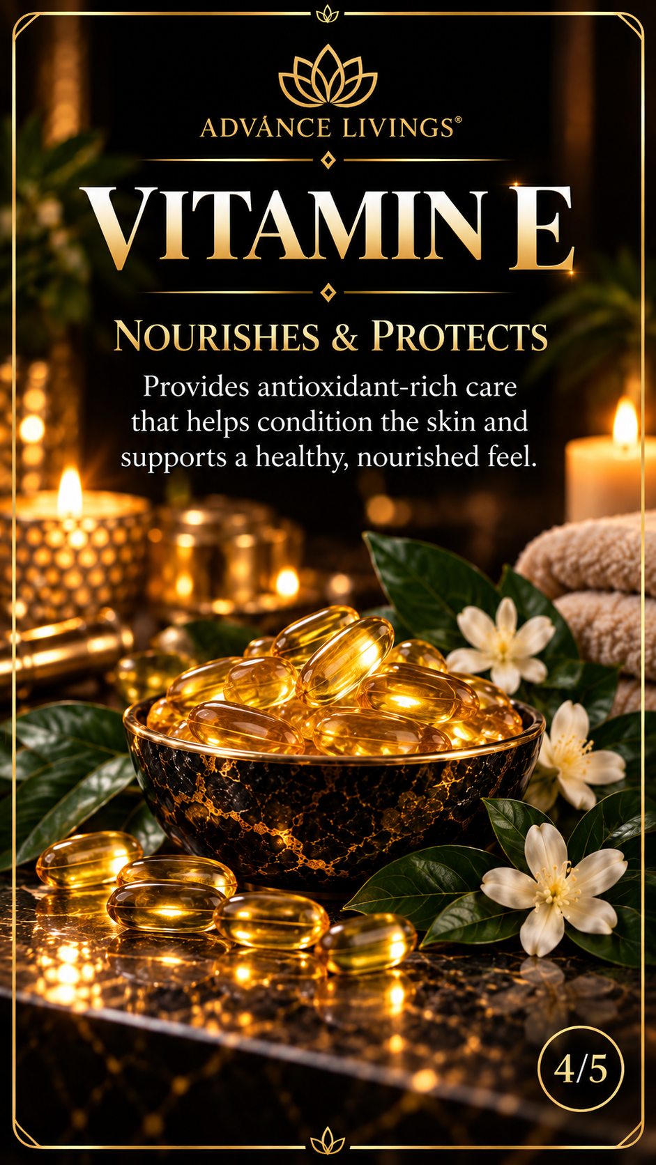 Vitamin E benefits in Frankincense Radiance Body Scrub